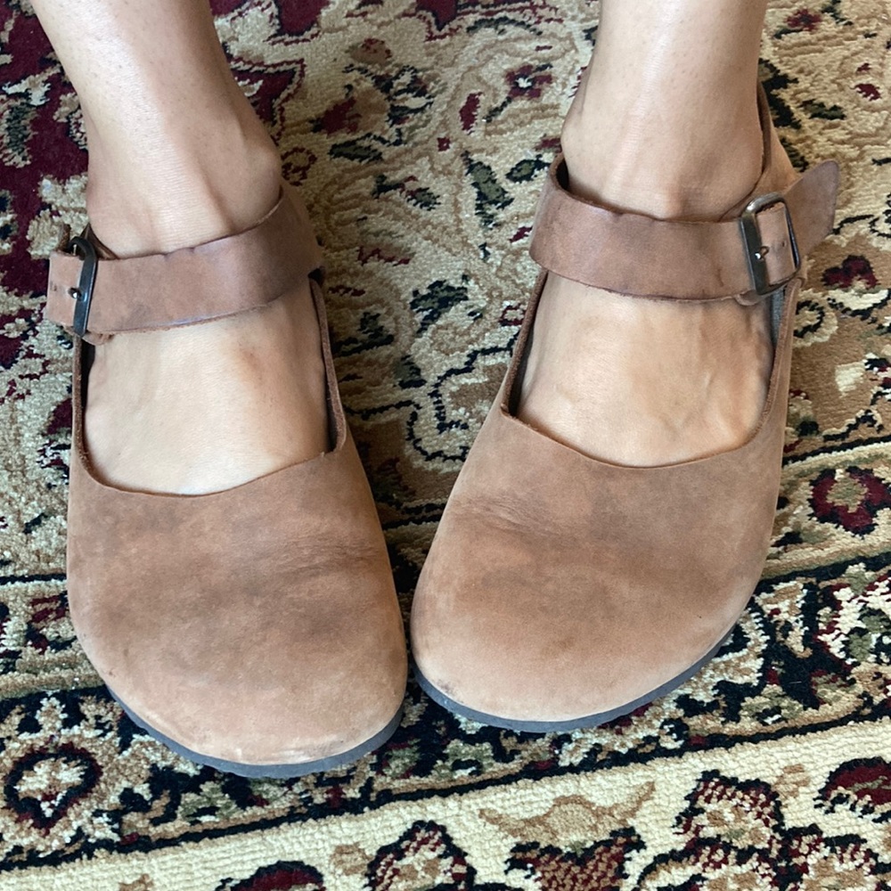 Birkenstock Mary Jane 39/W FUC Cognac Paris/Montova/Messina